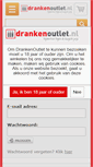 Mobile Screenshot of drankenoutlet.nl